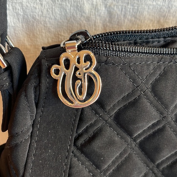 Black Vera Bradley Purse - Picture 2 of 7